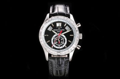 TW Factory Patek Philippe Nautilus Swiss Replica Men's Watch with Baguettes